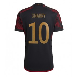 Njemačka Serge Gnabry #10 Gostujuci Dres SP 2022 Kratak Rukavima